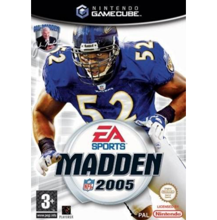 Madden NFL 2005 - Nintendo Gamecube - PAL/EUR/SWD (SE/DK Manual) - Complete (CIB)