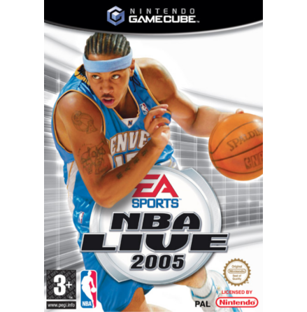 NBA Live 2005 - Nintendo Gamecube - PAL/EUR/UKV - Complete (CIB)