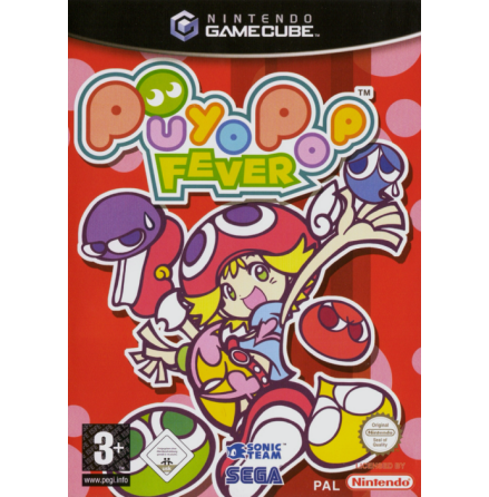 Puyo Pop Fever - Nintendo Gamecube - PAL/EUR/SWD (SE/DK Manual) - Complete (CIB)