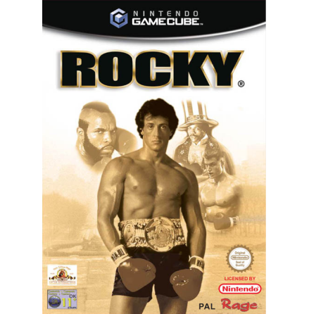 Rocky - Nintendo Gamecube - PAL/EUR/SWD (SE/DK Manual) - Complete (CIB)