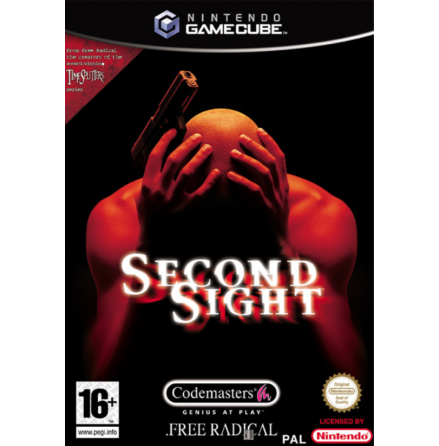 Second Sight - Nintendo Gamecube - PAL/EUR/SWD (SE/DK Manual) - Complete (CIB)