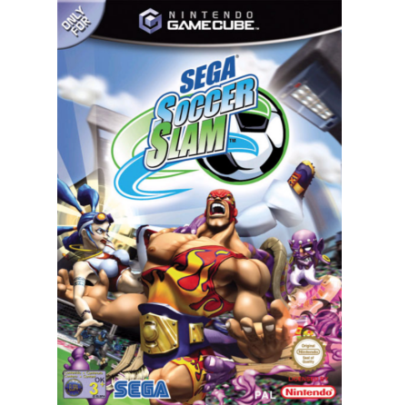 Sega Soccer Slam - Nintendo Gamecube - PAL/EUR/SWD (SE/DK Manual) - Complete (CIB)